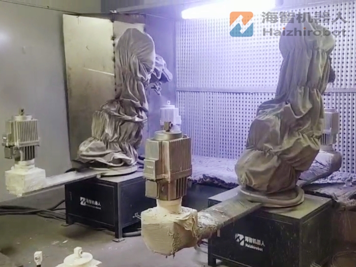 國產(chǎn)五金噴漆機器人 重型配件噴涂自動化(圖1)